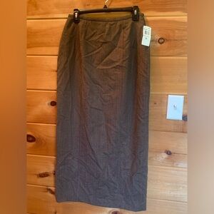 J. Jill Brown Maxi Skirt
